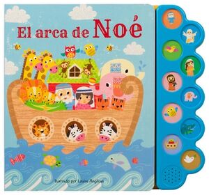 LIBRO INFANTIL: ARCA DE NO 10 BOTONES CON SONIDO