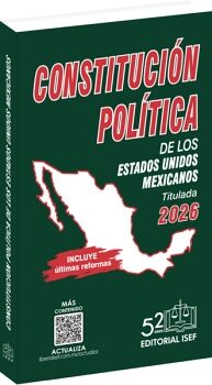 CONSTITUCI�N POL�TICA DE LOS EUM 2026 (EDICI�N BOLSILLO)