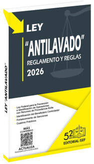 LEY ANTILAVADO 2026 -REGLAMENTO Y REGLAS-
