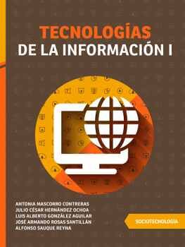 TECNOLOGAS DE LA INFORMACIN I (SOCIOTECNOLOGA)