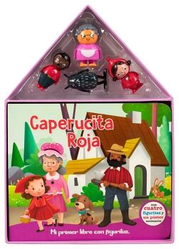 CUENTO INFANTIL MI PRIMER LIBRO CON FIGURITAS: CAPERUCITA ROJA