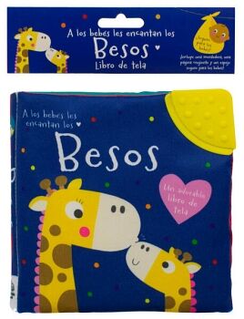 LIBRO DE TELA PARA BEBS: A LOS BEBS LES ENCANTAN LOS BESOS