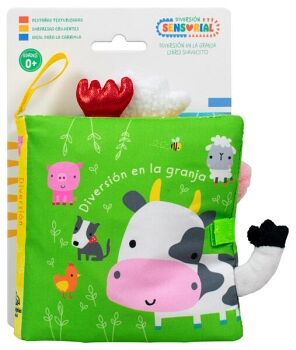 LIBRO DE TELA PARA BEBS: DIVERSIN EN LA GRANJA
