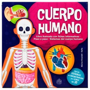 LIBRO INFANTIL DIDCTICO: CONSTRUYE EN 3D: CUERPO HUMANO