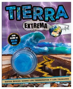 LIBRO INFANTIL: DATOS FASCINANTES: TIERRA EXTREMA (�CON SLIME QUE BRILLA EN LA OSCURIDAD!)