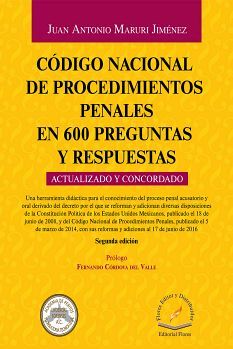 CODIGO NACIONAL DE PROCEDIMIENTOS PENALES EN 600 PREG.- 2ED.
