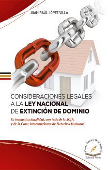 CONSIDERACIONES LEGALES A LA LEY NACIONAL DE EXTINCION DE DOMINIO