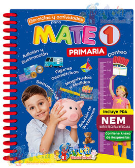 EJERCICIOS Y ACTIVIDADES PARA MATE 1 PRIMARIA