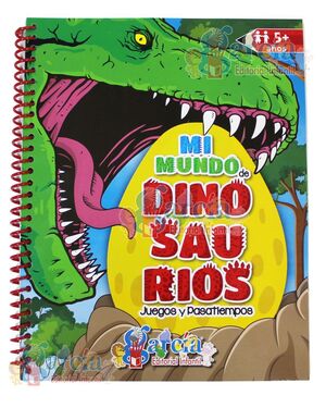 MI MUNDO DE DINOSAURIOS -JUEGOS Y PASATIEMPOS-