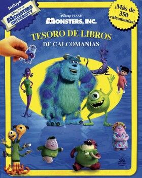 TESORO DE LIBROS DE CALCOMANIAS: DISNEY MONSTERS UNIVERSITY