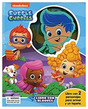 LIBRO CON BLOQUES -BUBBLE GUPPIES- NICKELODEON