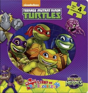 MI PRIMER LIBRO DE ROMPECABEZAS: TEENAGE MUTANT NINJA TURTLES