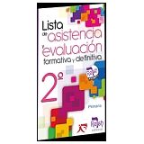 LISTA DE ASISTENCIA Y EVALUACION FORMATIVA Y DEFINITIVA 2DO.