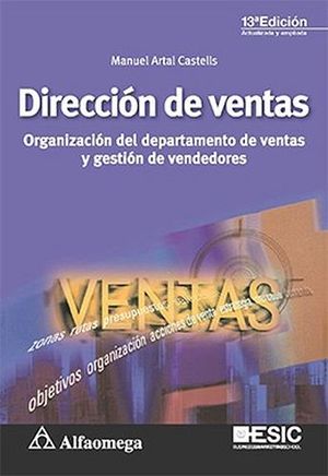 DIRECCION DE VENTAS 13ED. -ORGANIZACION DEL DEPARTAMENTO-