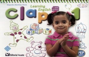 CLAP 1 PREESC. -LEARNING ENGLISH W/STICKERS- (PEP2011)