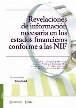 REVELACIONES DE INFORMACION NECESARIA EN LOS ESTADOS FINANCIEROS