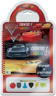 DISNEY PIXAR CARS 3 -CUENTOS Y ACUARELAS- (C/ACUARELAS/PINCEL)