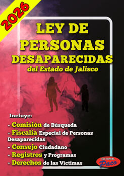 LEY DE PERSONAS DESAPARECIDAS DEL ESTADO DE JALISCO 2026