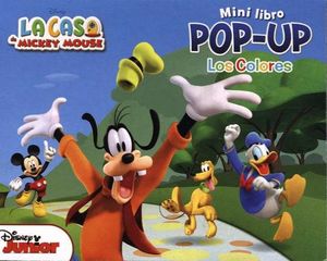 MINI LIBRO POP-UP -LOS COLORES-    (LA CASA DE MICKEY MOUSE)