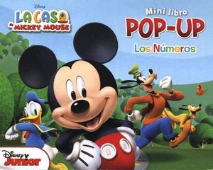 MINI LIBRO POP-UP -LOS NUMEROS-    (LA CASA DE MICKEY MOUSE)