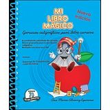 MI LIBRO MGICO -EJERCICIOS CALIGRFICOS CURSIVA- (AZUL)