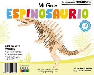 MI GRAN ESPINOSAURIO (C/LIBRO + DINOSAURIO ARMABLE)