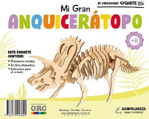 MI GRAN ANQUICERTOPO (C/LIBRO + DINOSAURIO ARMABLE)