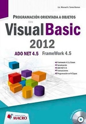 PROGRAMACION ORIENTADA A OBJETOS CON VISUAL BASIC 2012 C/CD