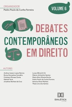 DEBATES CONTEMPOR�NEOS EM DIREITO