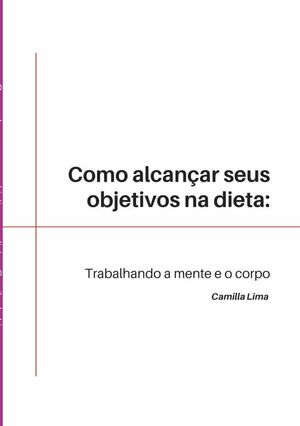 COMO ALCANAR SEUS OBJETIVOS NA DIETA