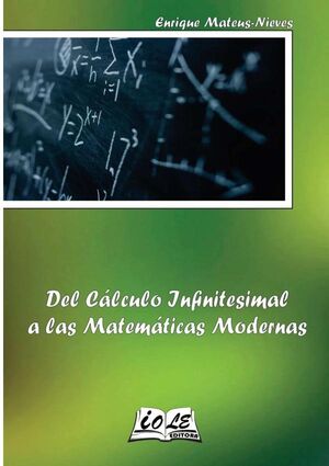 DEL CLCULO INFINITESIMAL A LAS MATEMTICAS MODERNAS