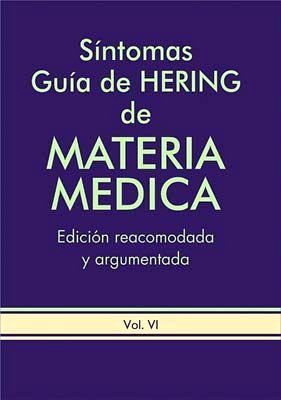 SINTOMAS GUIA DE HERING DE MATERIA MEDICA VOL.VI (EMPASTADO)