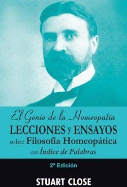 GENIO DE LA HOMEOPATA -LECCIONES Y ENSAYOS SOBRE FILOSOFA- 2ED.