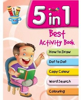 5 IN 1 BEST ACTIVITY BOOK