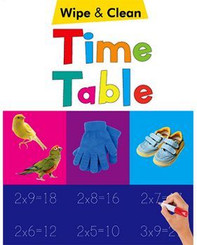 WIPE & CLEAN TIME TABLE