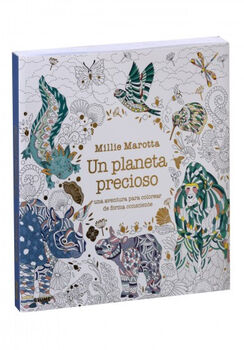 UN PLANETA PRECIOSO -UNA AVENTURA PARA COLOREAR DE FORMA CON.-