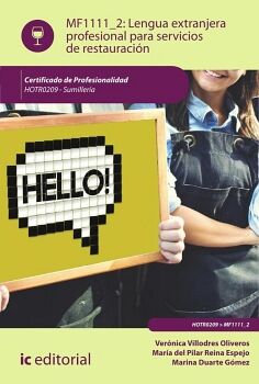 LENGUA EXTRANJERA PROFESIONAL PARA SERVICIOS DE RESTAURACI�N. HOTR0209 - SUMILLER�A