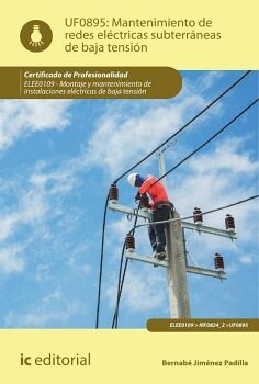 MANTENIMIENTO DE REDES EL�CTRICAS SUBTERR�NEAS DE BAJA TENSI�N. ELEE0109 - MONTAJE Y MANTENIMIENTO DE INSTALACIONES EL�C