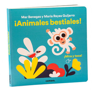 �ANIMALES BESTIALES! -MIRA Y TOCA- (CARTONE)
