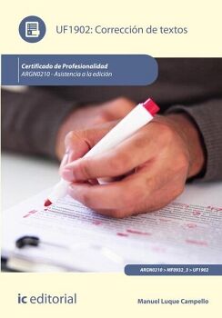CORRECCI�N DE TEXTOS. ARGN0210 - ASISTENCIA A LA EDICI�N