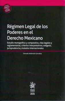 RGIMEN LEGAL DE LOS PODERES EN EL DERECHO MEXICANO (E/BOOK)