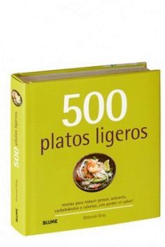 500 PLATOS LIGEROS -RECETAS PARA REDUCIR GRASAS- (EMPASTADO)