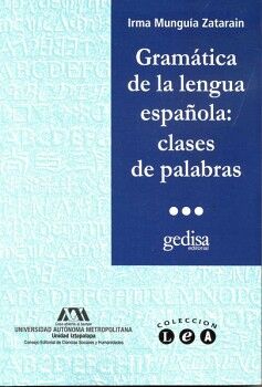 GRAMTICA DE LA LENGUA ESPAOLA