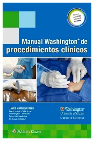 MANUAL WASHINGTON DE PROCEDIMIENTOS CLINICOS (C/CONT.ADIC.EN LINE