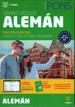 GRAN CURSO DE ALEMAN (C/4 LIBROS/ED.ESPECIAL 3 NIVELES)