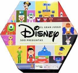 DISNEY EL GRAN JUEGO -500 PREGUNTAS- (C/1TABLERO+LIBRO+PERS