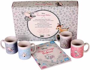 DISNEY MINI-MUGS BABIES -LIBRO DE RECETAS- (ESTUCHE C/4 TAZ