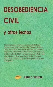 DESOBEDIENCIA CIVIL Y OTROS TEXTOS