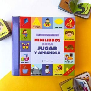 MINILIBROS PARA JUGAR Y APRENDER -LETRA MAYUSCULA- (C/9 MINILIB.)