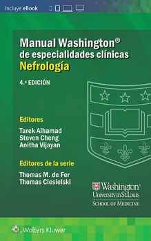 MANUAL WASHINGTON DE ESP.CLNICAS -NEFROLOGA- 4ED. (C/EBOOK)